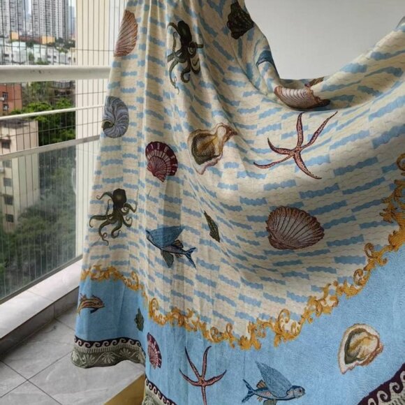 ALEMAIS bath house printed maxi dress - multicoloured - Picture 8 of 10